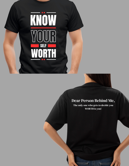 Know Your Worth UNISEX