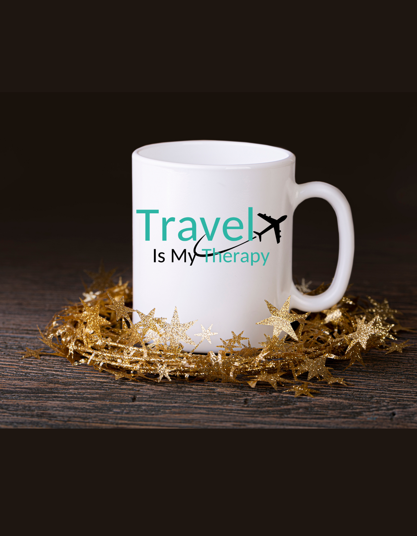 Travel Is My Therapy Mug